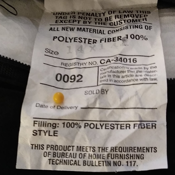 WC Designs Beaded Black Pillow - Picture 7 of 12